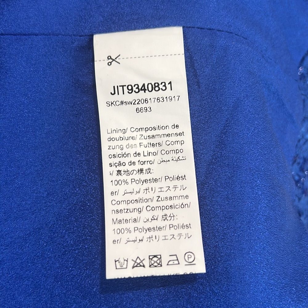SHEIN Unity Double Breasted Raw Cut Tweed Overcoat - Picture 6 of 6